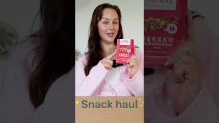 Missä kaikkialla sun snäkit matkustaa mukana 🤔 snackhaul ostest fiksuruoka [upl. by Idola123]