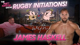 Rugby Initiations wJames Haskell [upl. by Shaeffer243]