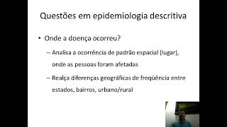 7 Epidemiologia Descritiva [upl. by Allesig]