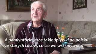 Takŏ jes nasza ślónskŏ mŏwa  Karl Daniś z Bierdzón „My byli wsyscy òpiciquot [upl. by Stormy]