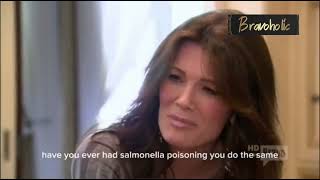 RHOBH S02E08 Lisa Vanderpump Giving Adrienne Maloof A Cooking Class Real Housewives Beverly Hills [upl. by Merwin]