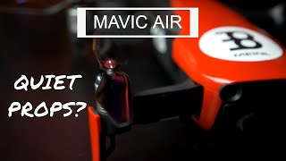 How to make your drone quieter  Stealth Props for the Mavic Air [upl. by Hamian]