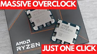 How to overclock AMDs awesome Ryzen 7000 CPUs in just one click [upl. by Attesoj]