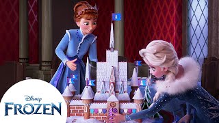 What are Anna and Elsas Holiday Traditions  Frozen [upl. by Jabez]