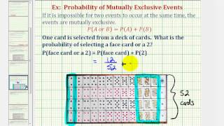 Ex Probability of Events that are Mutually Exclusive Events [upl. by Savill463]