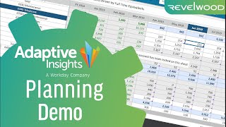 Planning in Adaptive Insights  Adaptive Insights Demo by Revelwood [upl. by Nesbitt15]