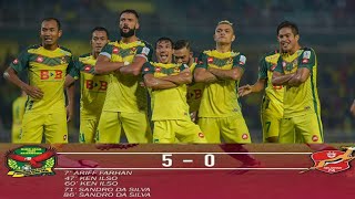 Kedah 5  0 Kelantan  Liga Super 26072017 [upl. by Drof]