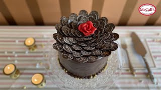 How To Make Chocolate Ganache Cake I McCall’s Baking Class Video [upl. by Ainomar639]