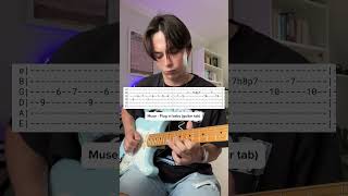 How to play Muse  Plug In Baby guitar tab [upl. by Wakeen]