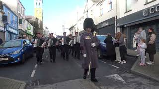 Dunloy Accordion Band  Ballymoney Remembrance Sunday Parade 2024 [upl. by Ede]