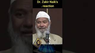 Dr Zakir Naik  His reaction on speaking against youtubeshorts quransurah shortvideo [upl. by Meras]