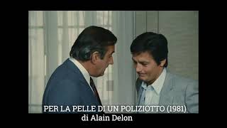 SCENE CULT  PER LA PELLE DI UN POLIZIOTTO 1981 di Alain Delon [upl. by Refinaj]