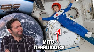 Astronautas em gravidade zero Te enganaram AprendiHoje [upl. by Aiyram]