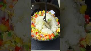 Can This New Egg Fried Rice Recipe Surprise You 🤔  StreetFood EggFriedRice AsianFood [upl. by Jarietta]