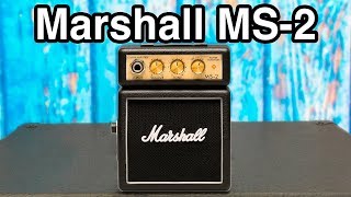 Marshall MS2  A Little Box of Rock [upl. by Ewnihc]