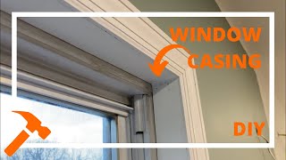 How To Build Out A Window Casing  how to build a window casing 2024 [upl. by Clerc17]