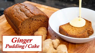 Ginger  Cake  bread pudding Easy recipe [upl. by Whalen]