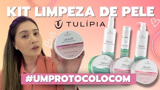 Limpeza de Pele Profissional com Kit Tulípia  Passo a Passo Completo [upl. by Alvin]