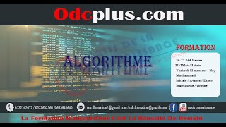 formation algorithme [upl. by Leitao]