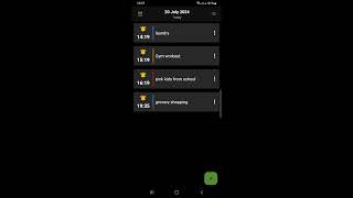 Daily Planner Android App [upl. by Lowrance]