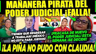 CAMPECHANEANDO LUNES ¡MAÑANERA PIRATA DE PIÑA FALLÓ CLAUDIA LES DA ULTIMATUM A JUECES ¡ES AHORA [upl. by Pinto]