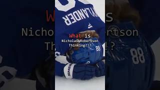 What is Nicholas Robertson THINKING mapleleafs nhl hockey torontomapleleafs [upl. by Segal937]