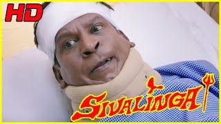 Vadivelu gets scared seeing Urvashi  Shivalinga Scenes  Raghava Lawrence finds out the murderer [upl. by Darum]