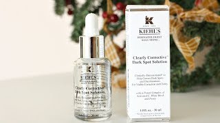 Kiehls Clearly Corrective Dark Spot Solution Review [upl. by Star]