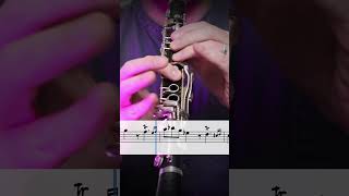 SaintSaëns on Eb CLARINET clarinet shorts [upl. by Hachmin984]