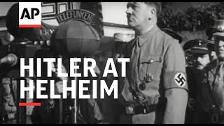 HITLER ADDRESSES STEEL HELMENTS AT HELHEIM  SOUND [upl. by Adnarym]