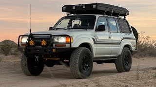 Building my Adventure Overland Vehicle  80 Series Land Cruiser [upl. by Atinauj]