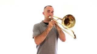 Trombone Lesson 2 First Sounds [upl. by Weixel]