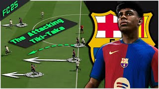 Barcelonas Hansi Flick Tactics Replicated  EA FC 25 [upl. by Janelle]