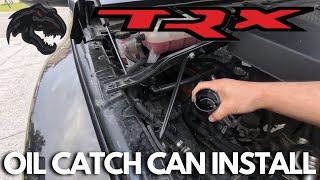 DIY Easy Install Oil Catch Can Ram TRX [upl. by Liana]