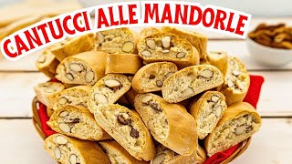 CANTUCCI ALLE MANDORLE Ricetta Facile  Fatto in Casa da Benedetta [upl. by Giule890]