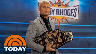 WWE superstar Cody Rhodes talks defeating Roman Reigns [upl. by Mharba]