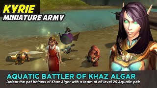 Kyrie Aquatic Team  Aquatic Battler of Khaz Algar [upl. by Aiuqat303]