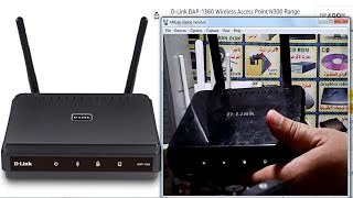 أعدادت D Link DAP 1360 Access Point N300 Range Extender [upl. by Ayatal928]