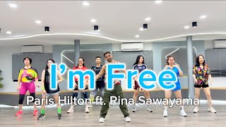 I’m Free  Paris Hilton ft Rina Sawayama  Zumba Dance Fitness  Choreo By Kalyan VN [upl. by Hgielram]