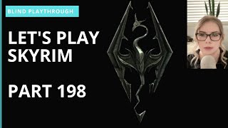 Lets Play Skyrim BLIND Playthrough  Part 198 The Glacial Cave and going back to Fahlbtharz [upl. by Narra]