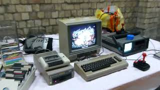 Nice Commodore C64 system runs Turrican Intro amp Music [upl. by Nosac835]