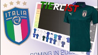 Adidas Becomes New Italy Sponsor   Puma Shirt Tierlist [upl. by Crescantia]