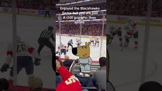 Go blackhawks justachillguy viralvideo chillguy memes [upl. by Sirahs755]