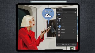 Layers Panel Affinity Designer iPad [upl. by Monie]