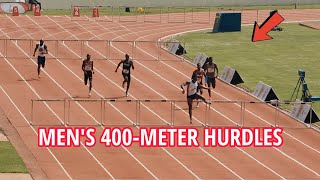 Mens 400m Hurdles Final Olympics Games Trials 2024 [upl. by Riay]