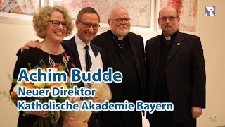 Achim Budde Neuer Direktor der Katholischen Akademie Bayern [upl. by Ecirtahs219]