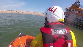 Newhaven RNLI Crew Saves Two from Tidal Cutoff [upl. by Madalyn]