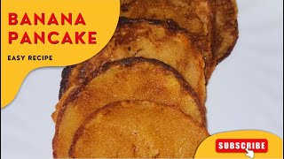 Banana Pancakes Recipe  4 Ingridients Healthy Pancakes  Best Breakfast Recipe using cocoa powder [upl. by Hazlip972]