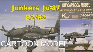 Junkers Ju 87 B2R2 Cartoon Model [upl. by Sellma951]