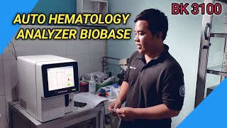 Cara Penggunaan Auto Hematology Analyzer Biobase BK 3100 [upl. by Saum]